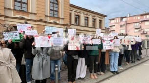 Blokada milanovačke gimnazije